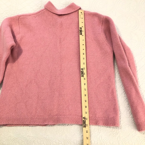 Vintage LL Bean cardigan. Lambs wool and angora. Size large. - Picture 6 of 8